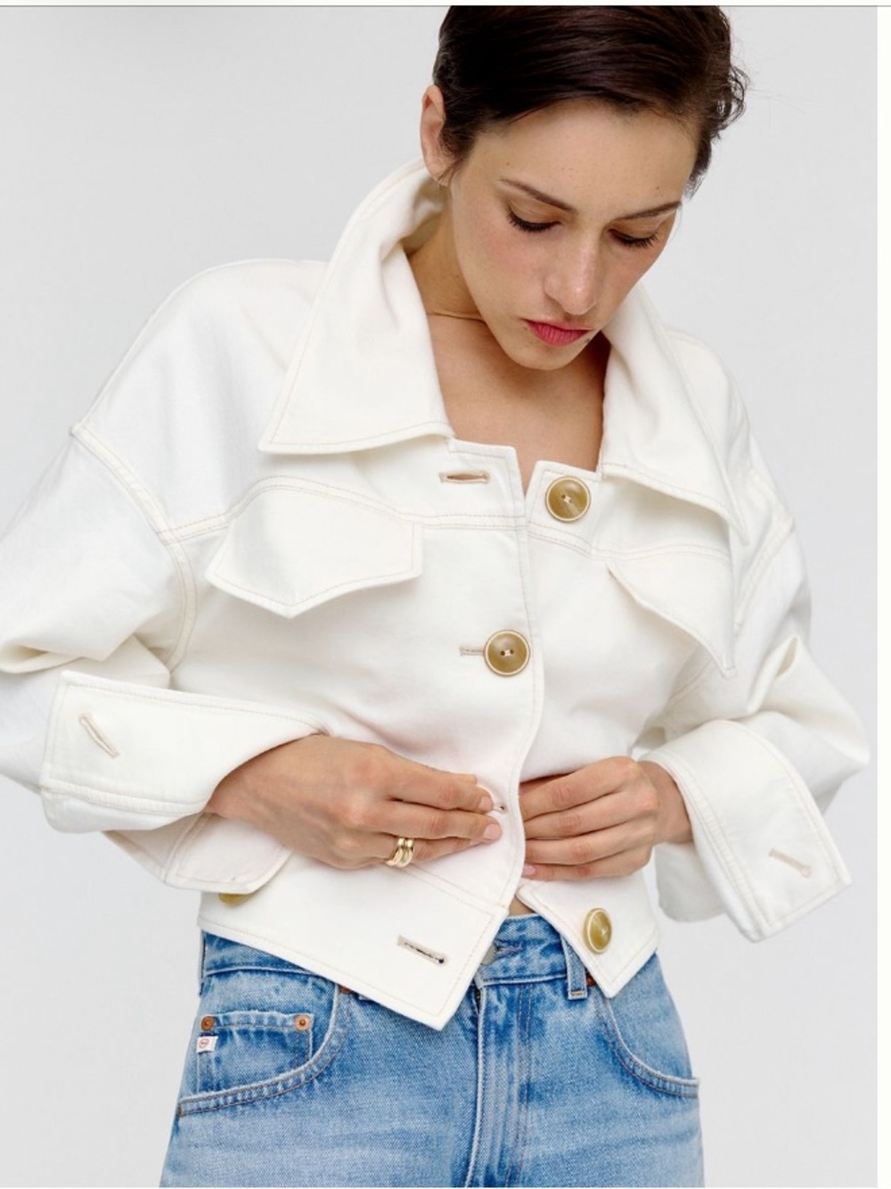 Maeve Oversized
Denim Jacket
